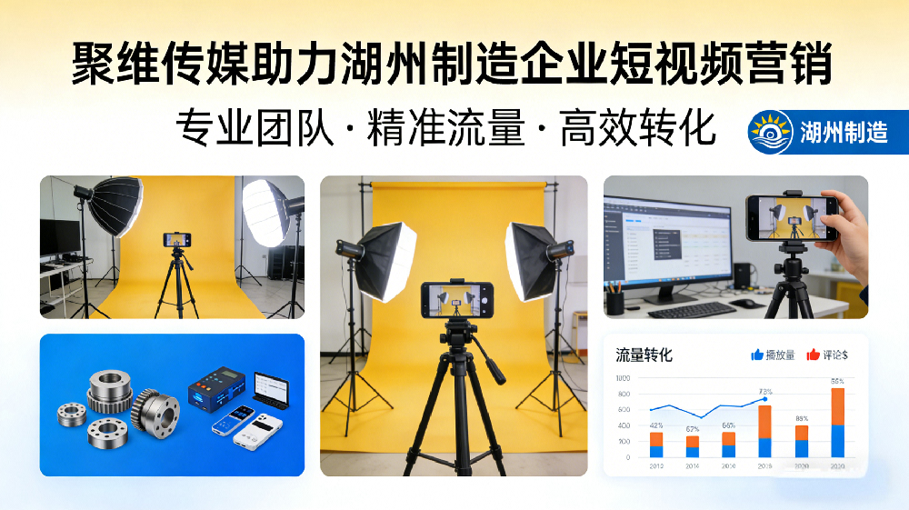 湖州短视频策划：深耕本土产业，打造制造企业流量新引擎
